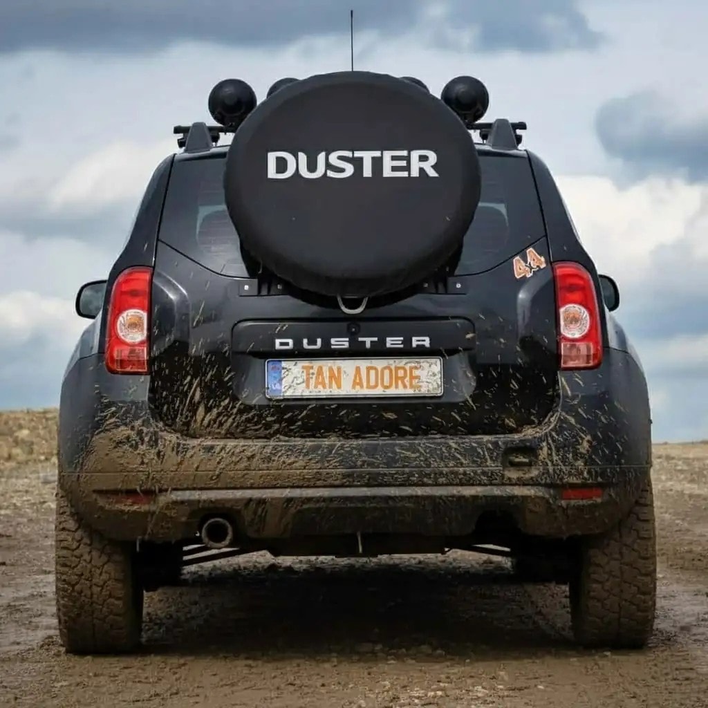 Duster Logolu Stepne Kılıfı
